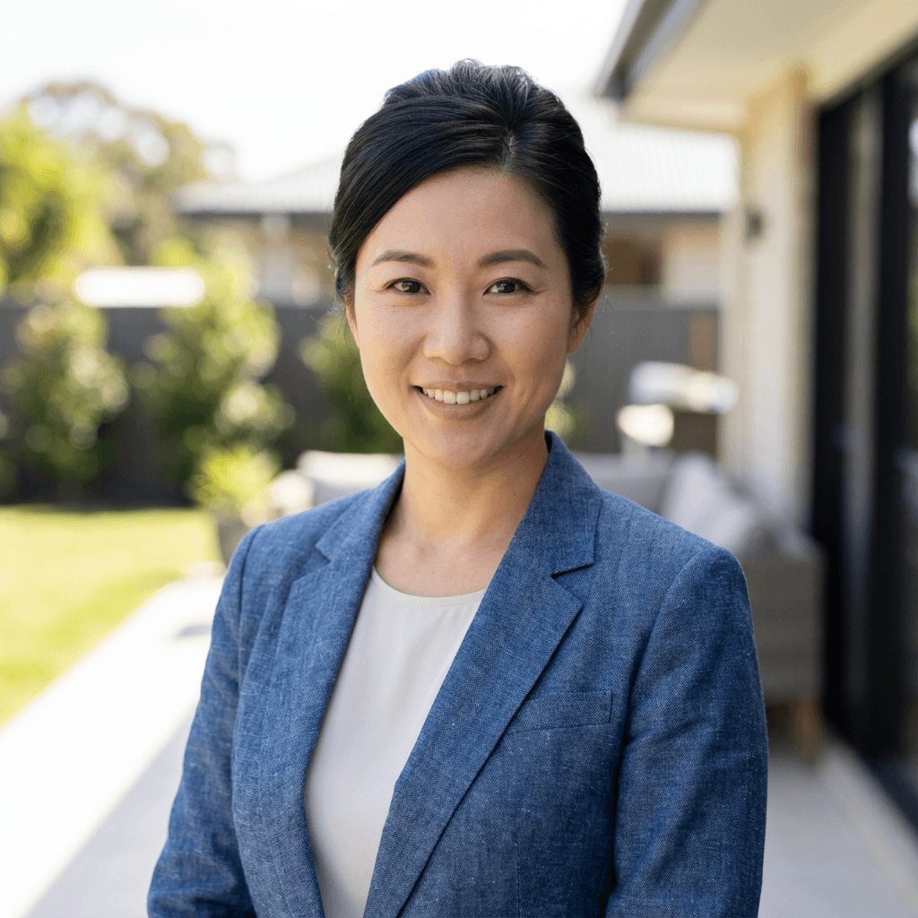 Sophie Chen, a homeowner in Riversdale, smiling